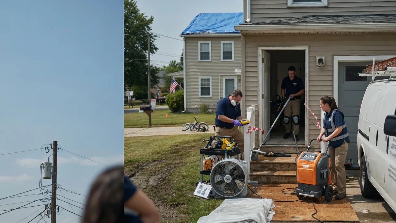 Water Damage Repair in Johnston City, IL near me